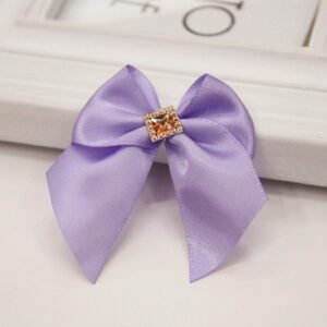 Snap-On Bow with Diamond Charm
