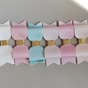 Snap Leather Bow